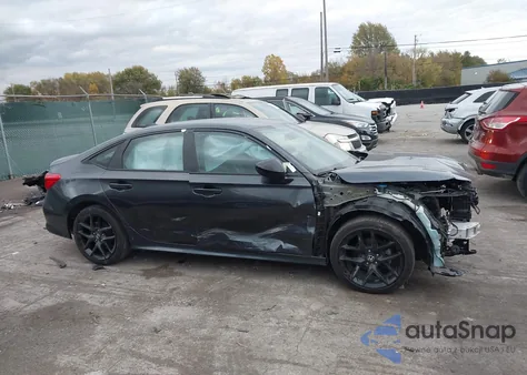 2022 Honda Civic Sport from USA, damaged, VIN 2HGFE2F5XNH603892